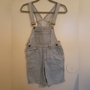 VTG Guess Girls Shortalls Y2K Sz 12